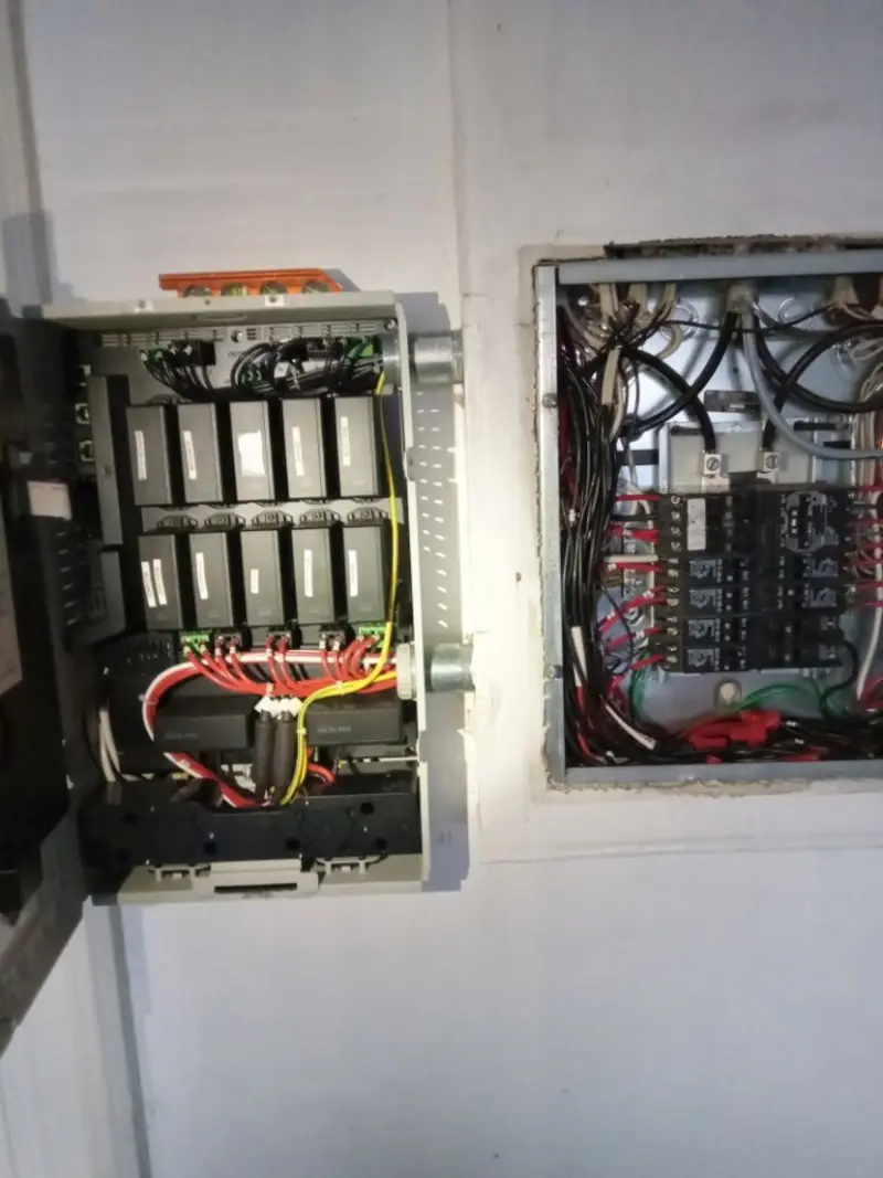 Electrical panel upgrade completed for Commercial Electrician Services in West Manchester
